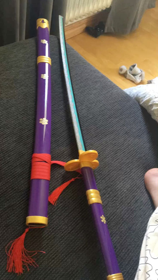 One Piece – Ready Enma Wooden – Roronoa Zoro Anime Cosplay Katana/Sword