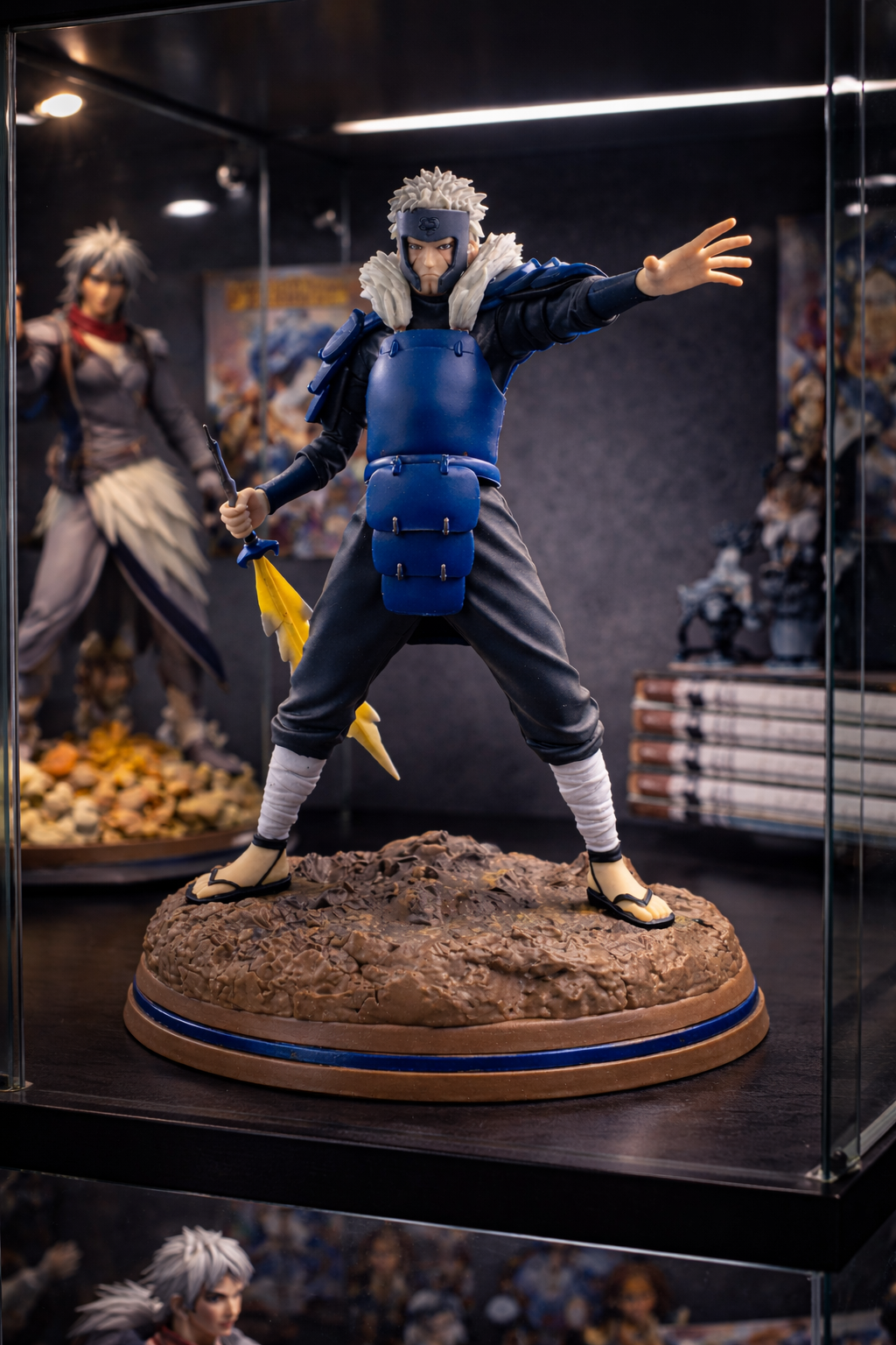 Tobirama Senju Battle Command Pose Figure – 30cm Premium Display Edition