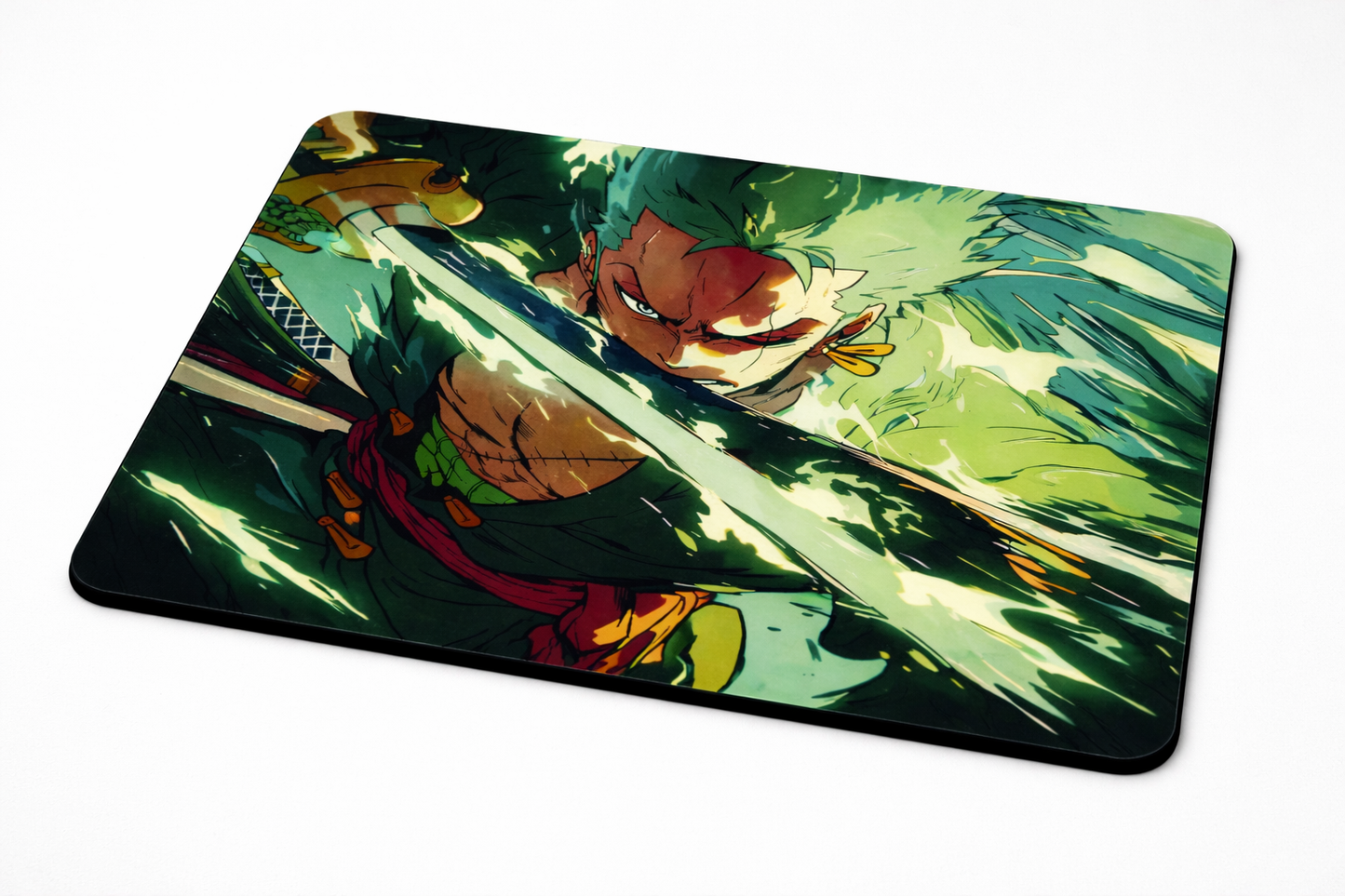 Zoro Mouse Pad – Premium Anime Desk Accessory (9 × 7.5 Inches)