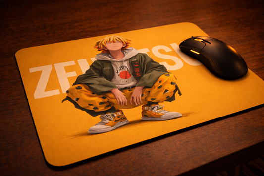 Zenitsu Agatsuma Mouse Pad β Premium Anime Desk Accessory (9 Γ 7.5 Inches)