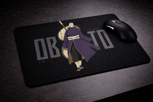 Obito Uchiha Mouse Pad β Premium Anime Desk Accessory (9 Γ 7.5 Inches)