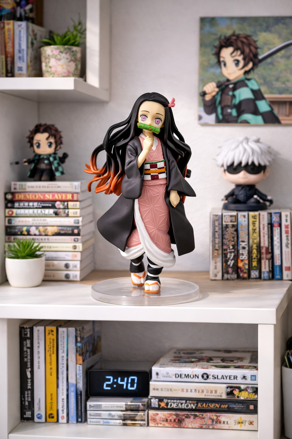 Nezuko Kamado 20cm Premium Anime Figure – Demon Slayer Collector’s Edition