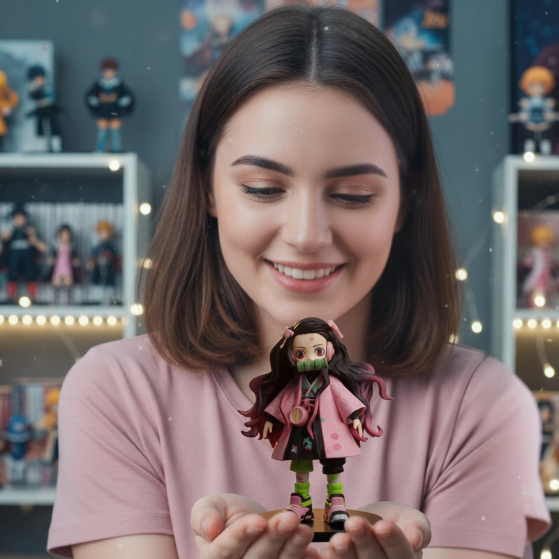 Nezuko Kamado | 17 cm | PVC Collectible Figure