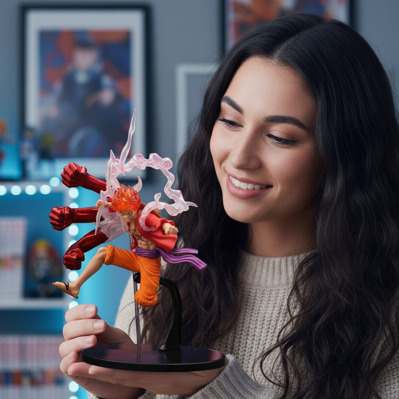 Monkey D. Luffy – Gear 5 Battle Fury Edition | 18 cm Dynamic Figure