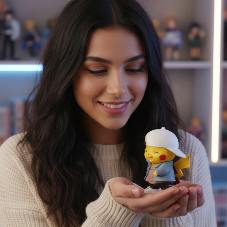 Pikachu (Streetwear Edition) | 8 cm | Designer Collectible Figure
