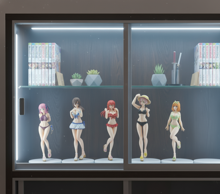 Quintessential Quintuplets Beach Edition Figure Set | 15 cm Premium Anime Figures 🌸🏖️