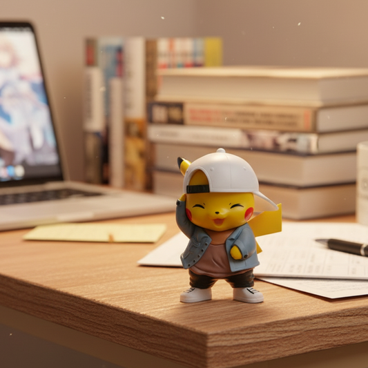 Pikachu (Streetwear Edition) | 8 cm | Designer Collectible Figure