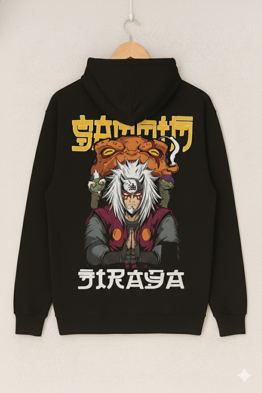 Jiraiya from Naruto Inspired Hoodie