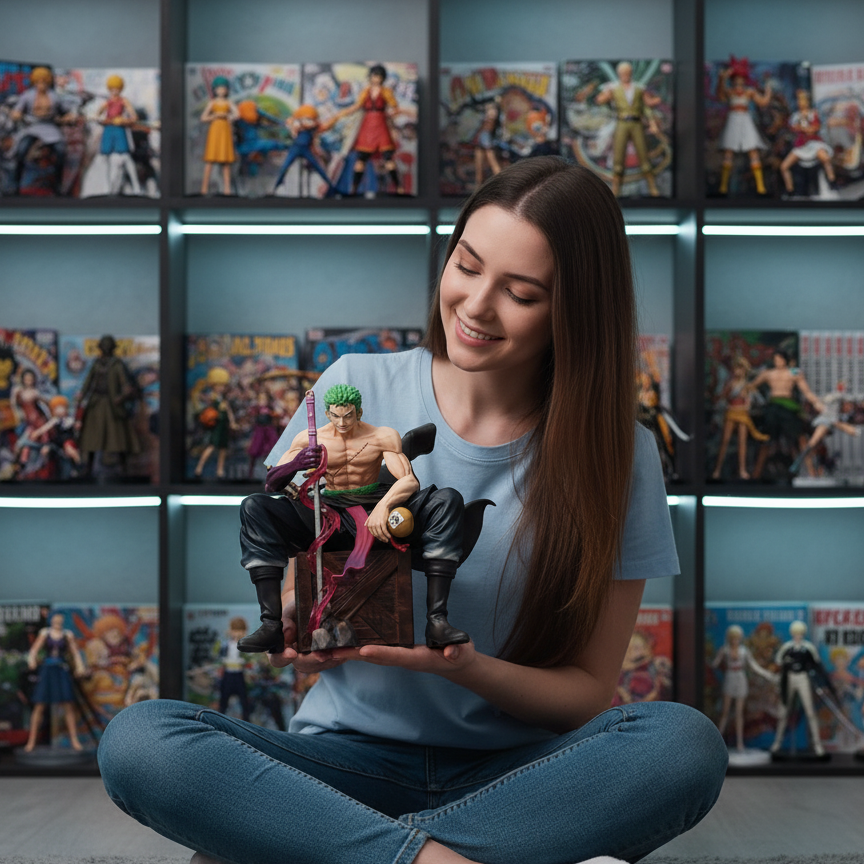 Roronoa Zoro “King of Hell” 15 cm Collectible Figure | One Piece Premium Edition