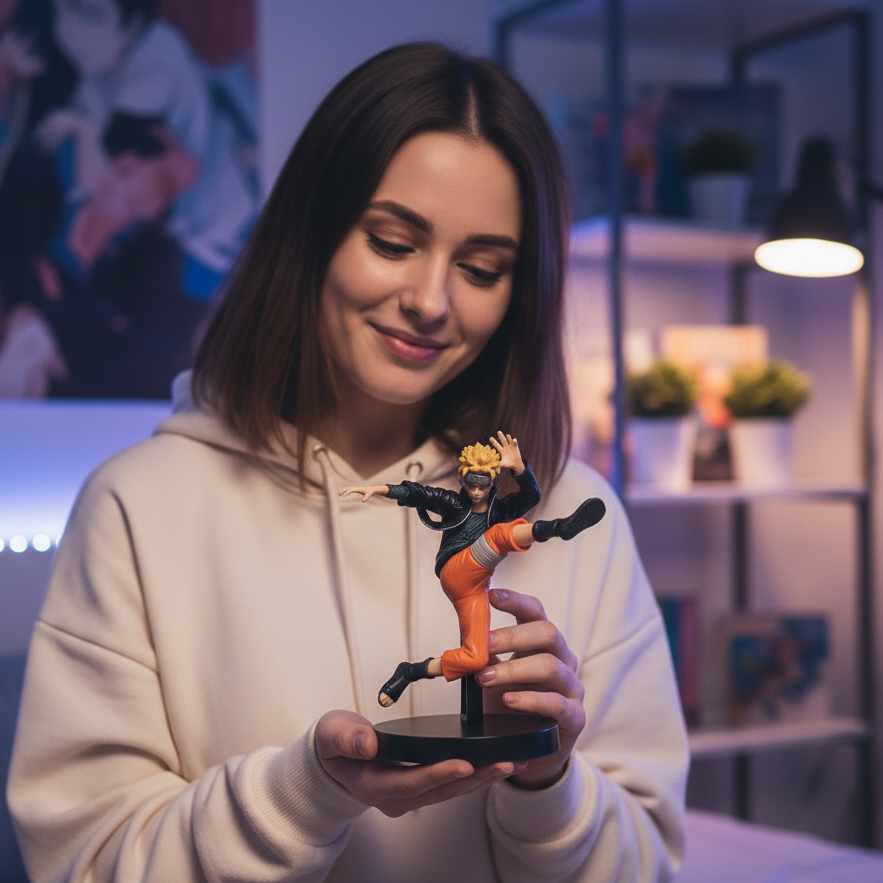 Naruto Uzumaki Figure | 16.5 cm | Dynamic Kick Pose