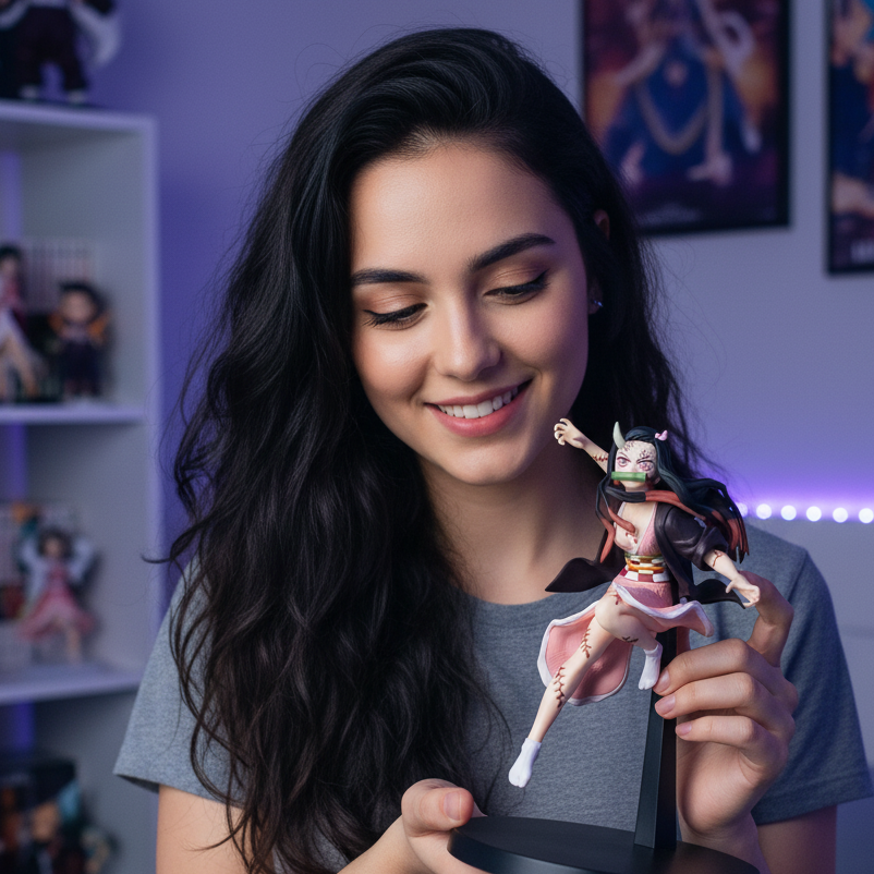 Nezuko Kamado (Demon Form) | 18 cm | PVC Collectible Figure