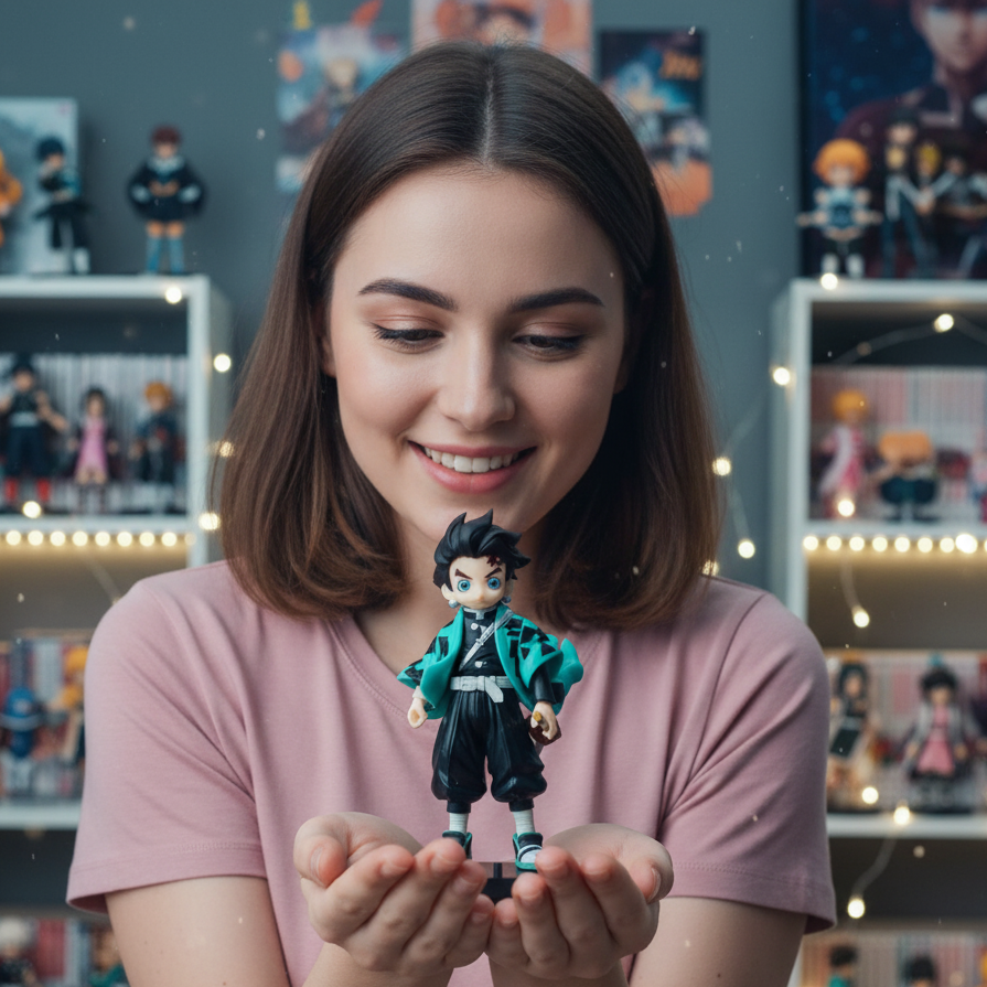 Tanjiro Kamado Figure From Demon Slayer | 18 cm