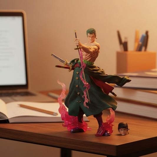 Roronoa Zoro – Wano Flame Slayer Edition | 24 cm Action Figure