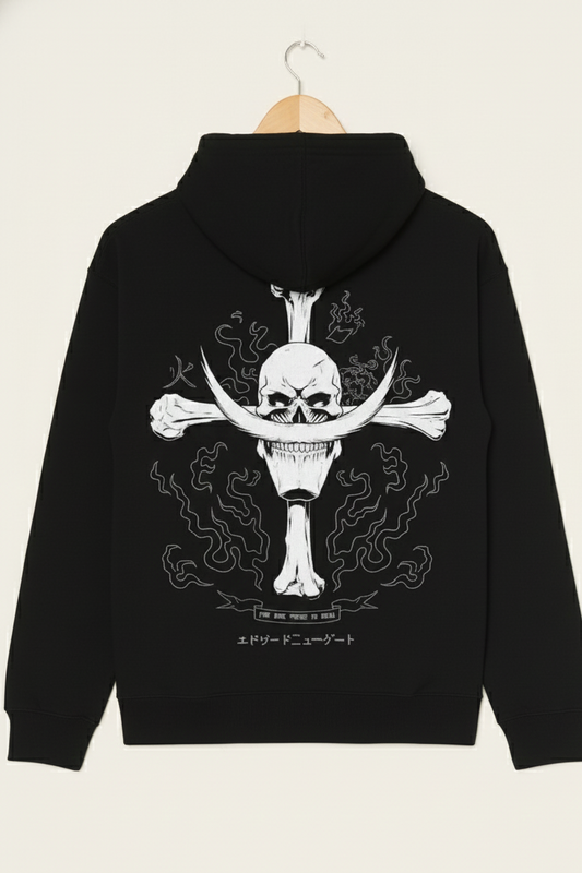 White Beard Crew Logo From One Piece Inspired Hoodie