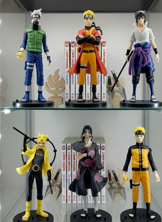Naruto Shippuden Ultimate 6-Figure Set (18cm) – Awaken the Power of the Shinobi Legends!