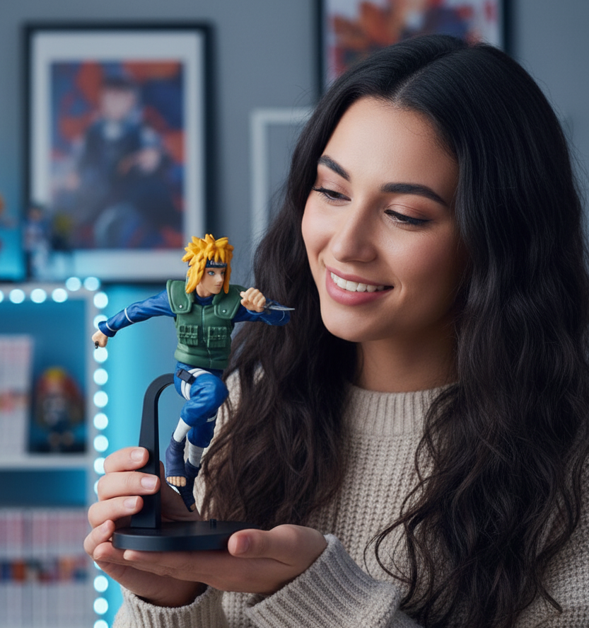 Minato Namikaze Action Figure | 17 cm Flying Thunder God Edition