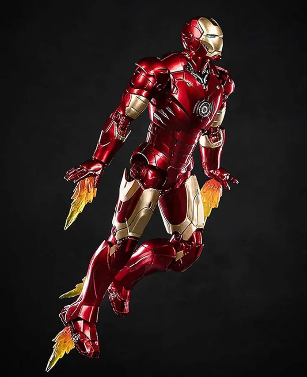 Original ZD Collection β Iron Man Mark III Premium Figure with LED Light (With Official Box)