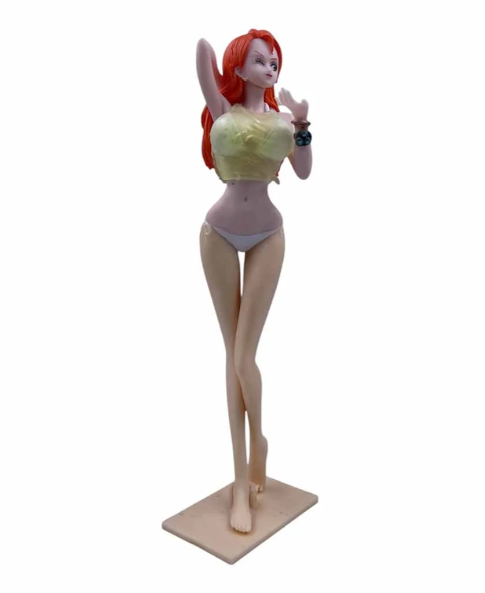 Nami Casual Beach Pose Figure – 20cm Premium Display Edition