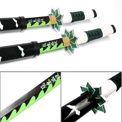 Demon Slayer – Ready Sanemi Shinazugawa Wooden – Anime Cosplay Katana/Sword