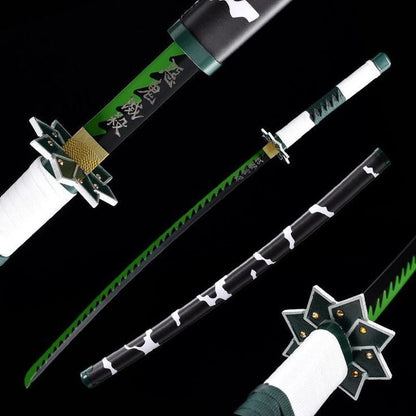 Demon Slayer – Ready Sanemi Shinazugawa Wooden – Anime Cosplay Katana/Sword