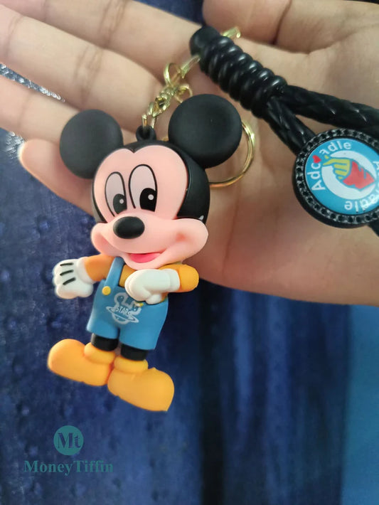 Mickey & Minnie Keychain Set – Cute, Classic & Instantly Recognizable