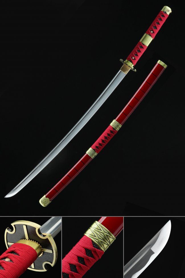 One Piece – Ready Sandai Kitetsu Wooden – Roronoa Zoro Anime Cosplay Katana/Sword