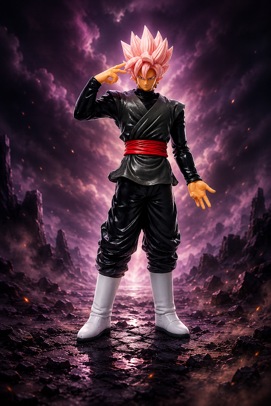 Dragonballz Anime Black Goku Action Figure 32cm
