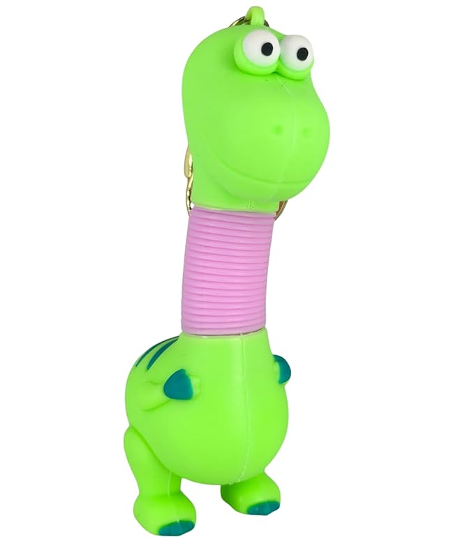 Extendable Neck Dinosaur Keychain – Fun, Unique & Addictive