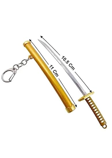 Golden Katana Keychain – Mini Sword Edition