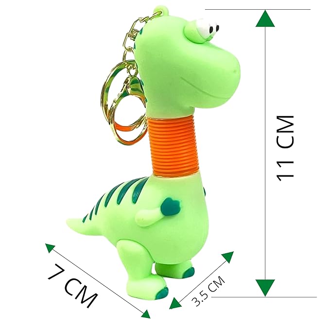 Extendable Neck Dinosaur Keychain – Fun, Unique & Addictive