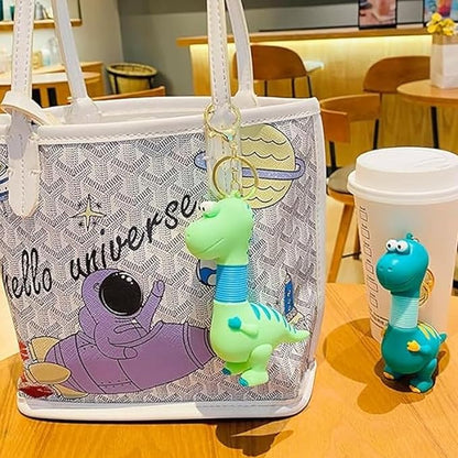 Extendable Neck Dinosaur Keychain – Fun, Unique & Addictive