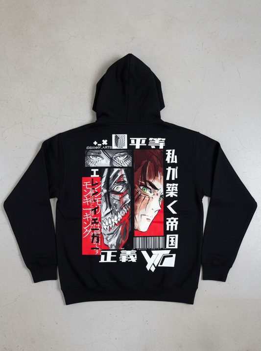 Eren Yeager Premium Anime Hoodie