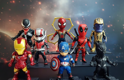 Avengers Superhero Mini Figure Collection | 8 cm Premium Edition