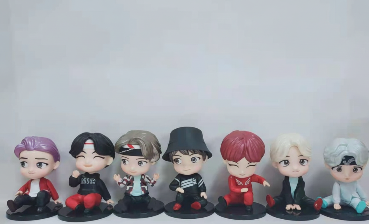 BTS Chibi Idol Mini Figure Set | 7 cm Limited Edition Collection