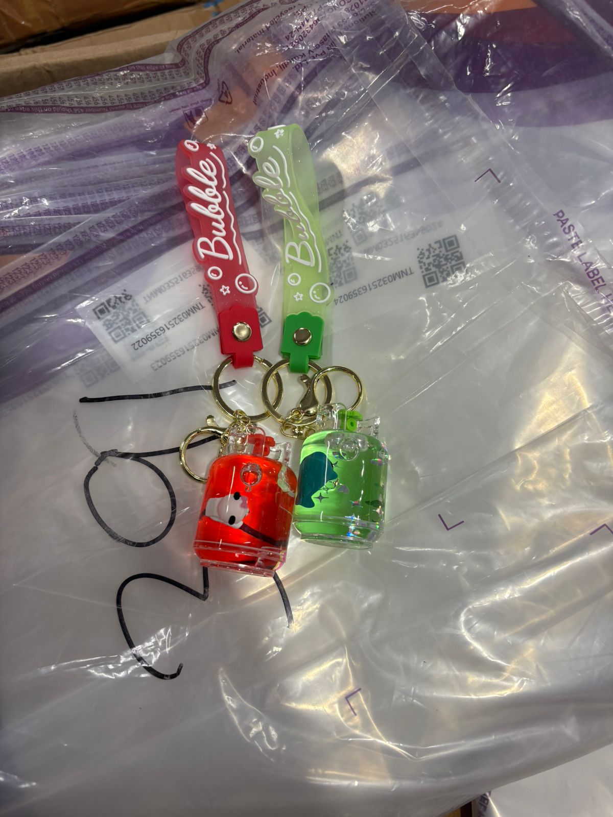 Liquid Bear Keychain – “Happy Day” Edition