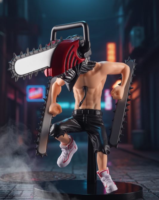 Chainsaw Man Denji Figure 20 cm – Epic Devil Hunter Form | Ultra-Detailed Battle Edition