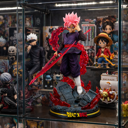 Super Saiyan Rose Goku Black Energy Blade Figure – 27cm LED Light Display Edition
