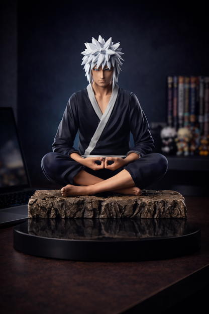 Jiraiya Sage Meditation Pose Figure – 15cm Premium Display Edition