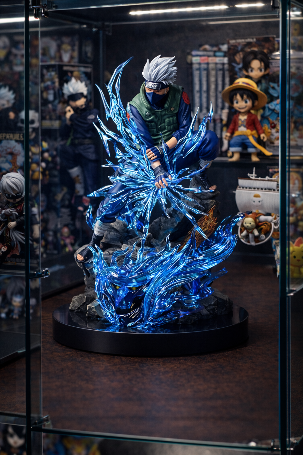 Kakashi Hatake Lightning Blade (Chidori) Figure – 24cm Premium Display Edition