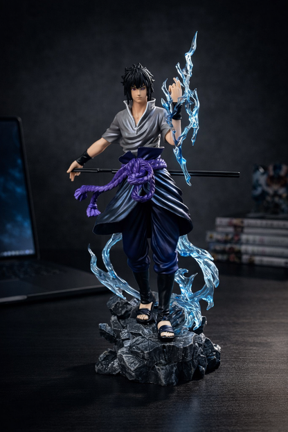 Sasuke Uchiha Lightning Control Pose Figure – 24cm Premium Display Edition