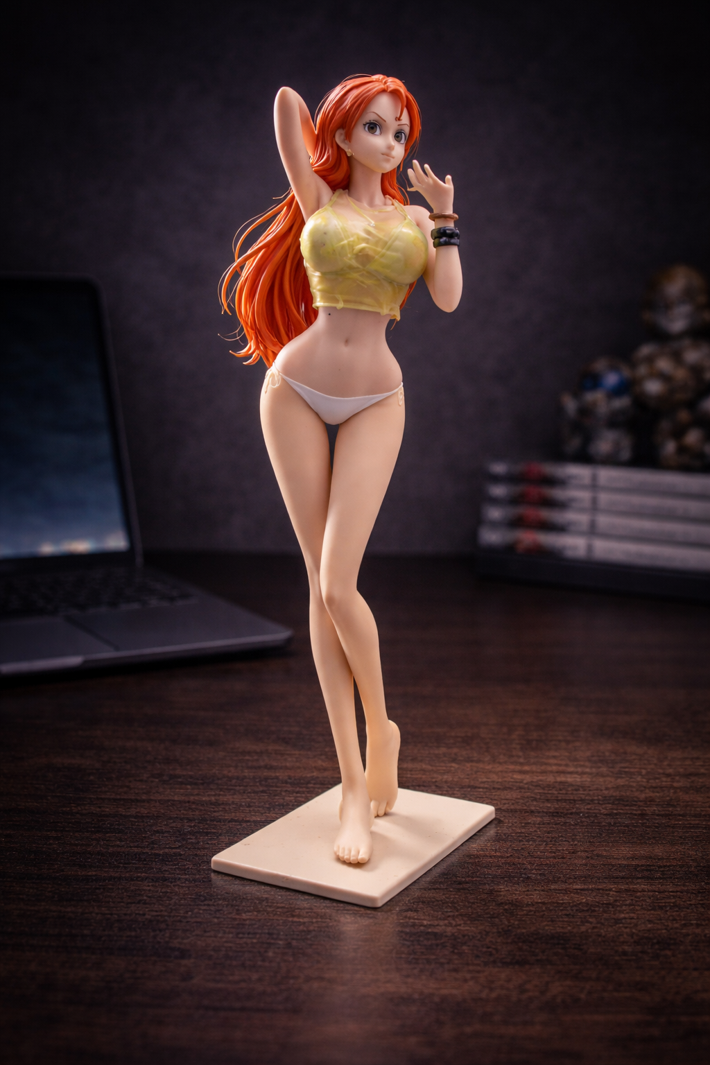 Nami Casual Beach Pose Figure – 20cm Premium Display Edition