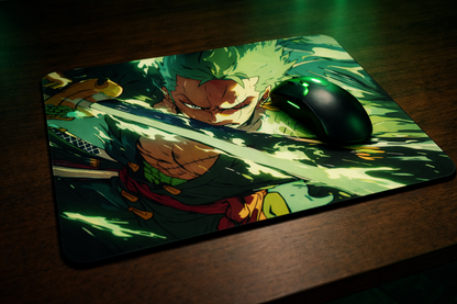 Zoro Mouse Pad – Premium Anime Desk Accessory (9 × 7.5 Inches)