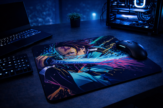 Tanjiro Kamado Mouse Pad – Premium Anime Desk Accessory (9 × 7.5 Inches)