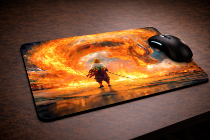 Kyojuro Rengoku Mouse Pad – Premium Anime Desk Accessory (9 × 7.5 Inches)