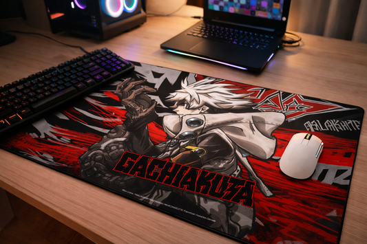 Gachiakuta Battle Style Desk Mat – XL Anime Gaming Mouse Pad (12 × 23 Inches)