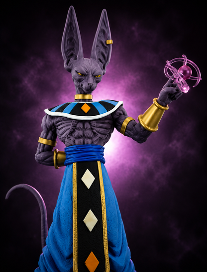 Beerus God of Destruction Figure – 30cm Premium Dragon Ball Collectible Statue