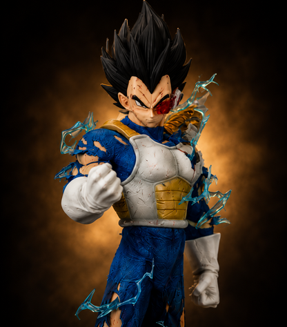 Vegeta Battle Armor LED Figure – 23cm Premium Dragon Ball Collectible Statue