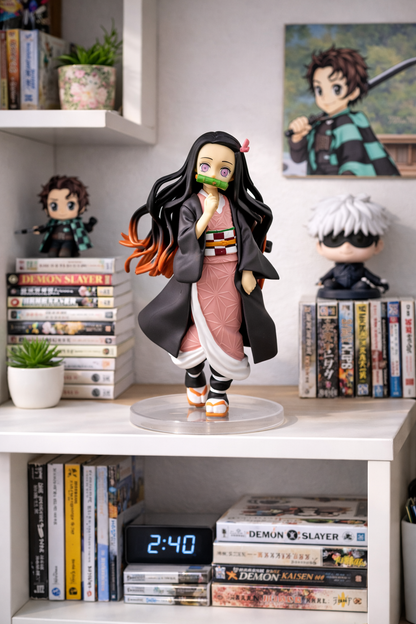 Nezuko Kamado 20cm Premium Anime Figure – Demon Slayer Collector’s Edition