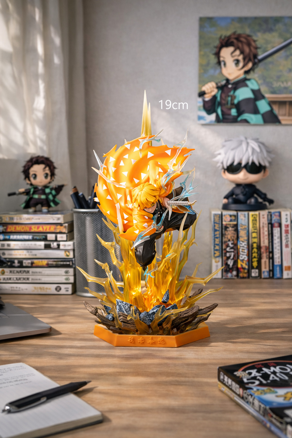 Zenitsu Agatsuma 32cm Premium Anime Figure – Demon Slayer Collector’s Edition