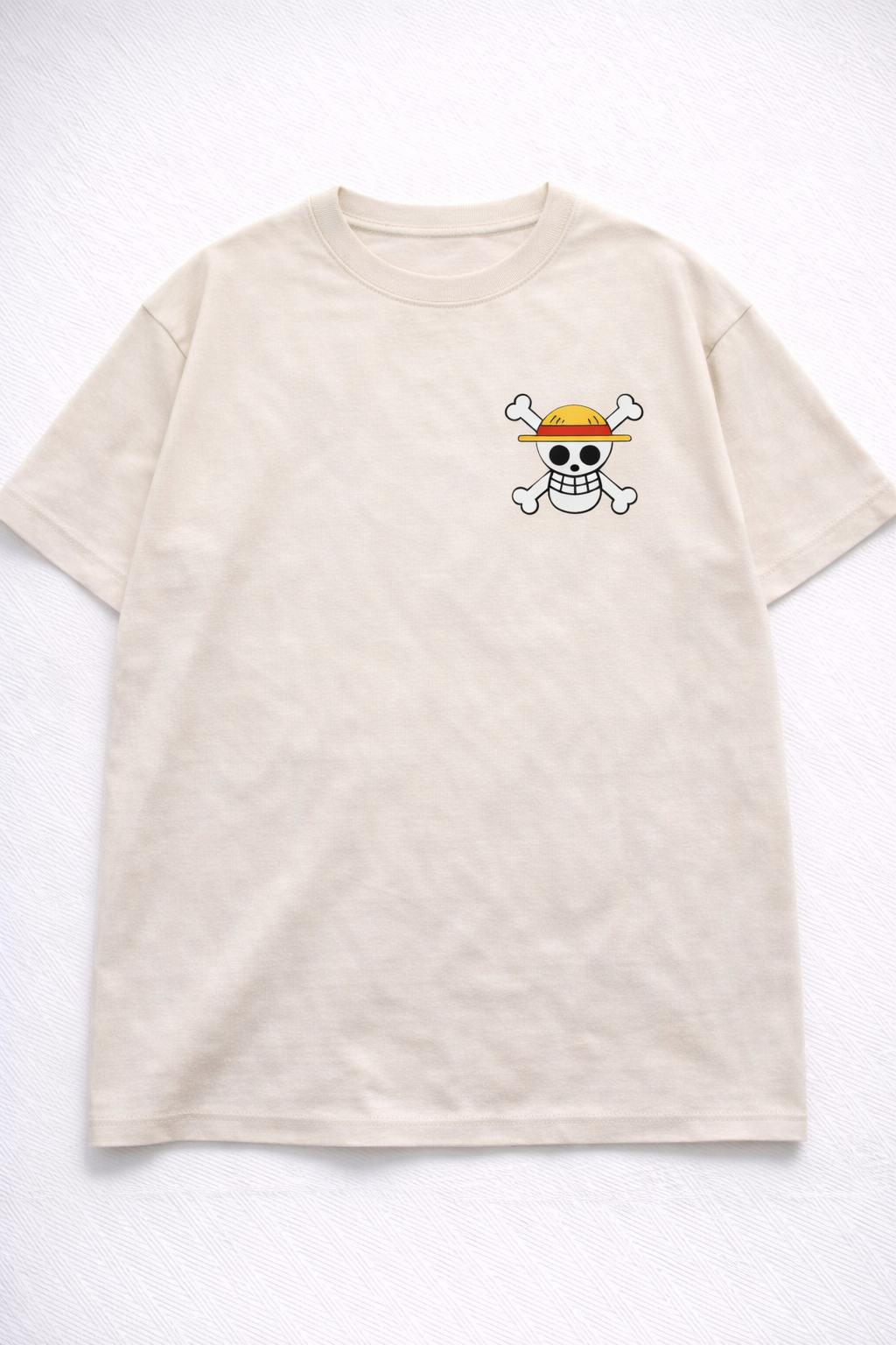 Oversized Monkey D. Luffy King of Freedom Anime Graphic T-Shirt